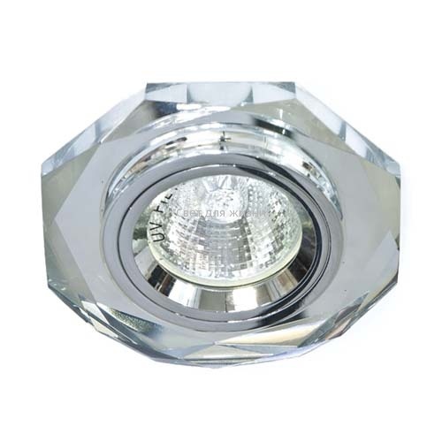 Встраиваемый светильник Feron 8020-2 серебро серебро 20084 20084 фото