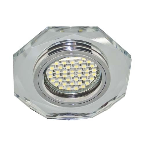 Встраиваемый светильник Feron 8020-2 с LED подсветкой 28488 28488 фото
